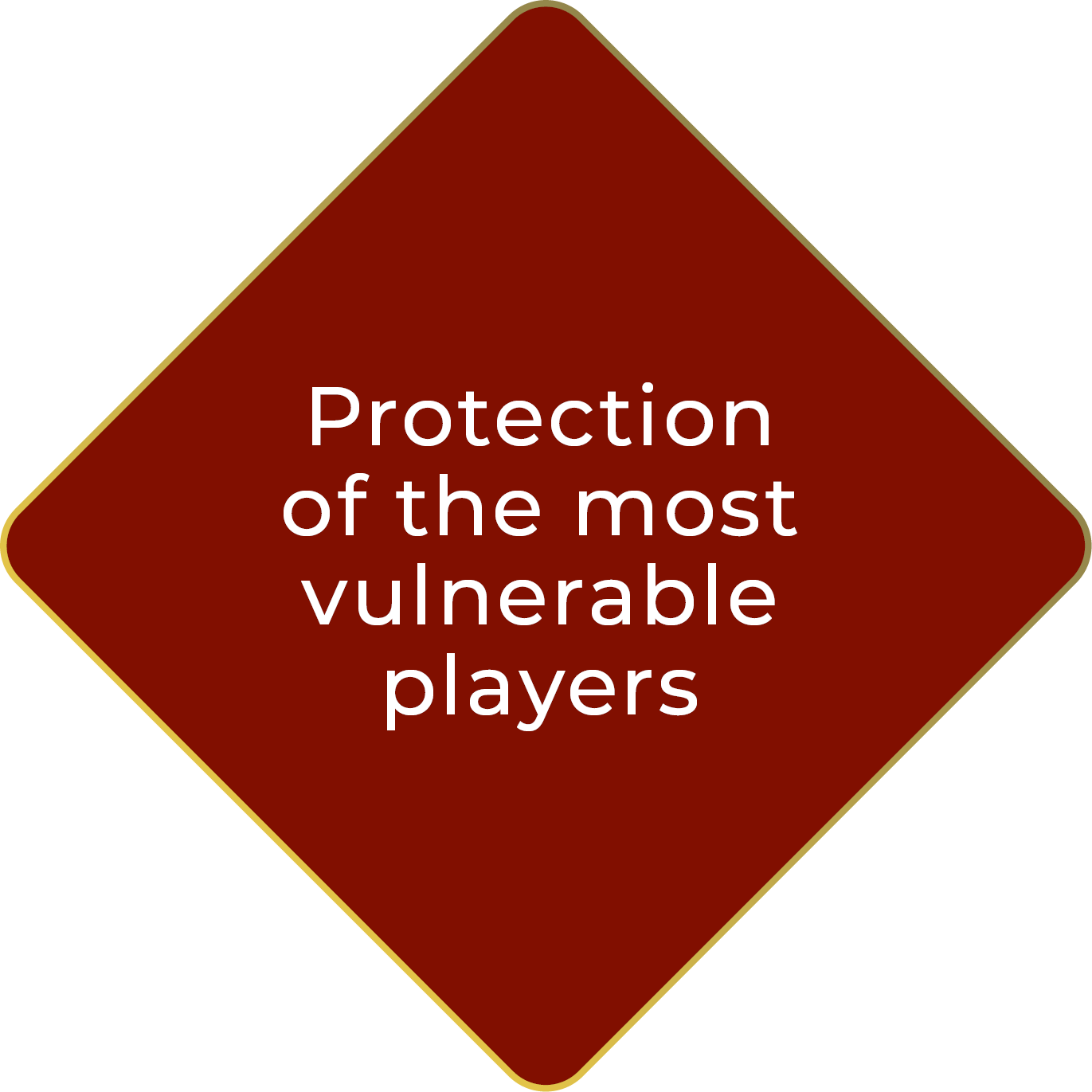 Protection of the most vulnerable players
